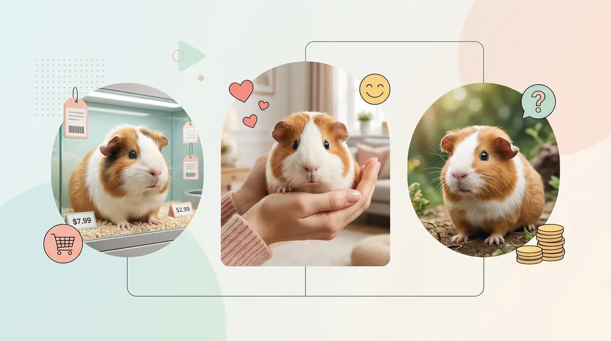 【購入先別】モルモットの価格とメリット・デメリット