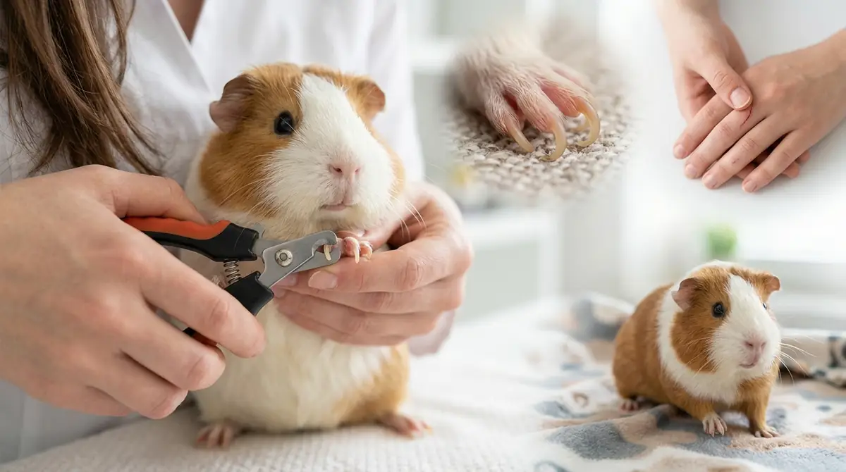 モルモットに爪切りが必要な3つの理由
