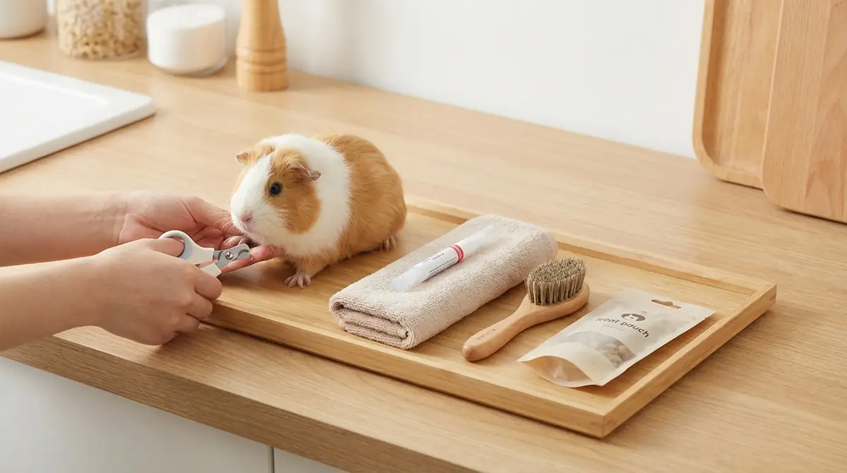 モルモットの爪切りに必要な道具5つ