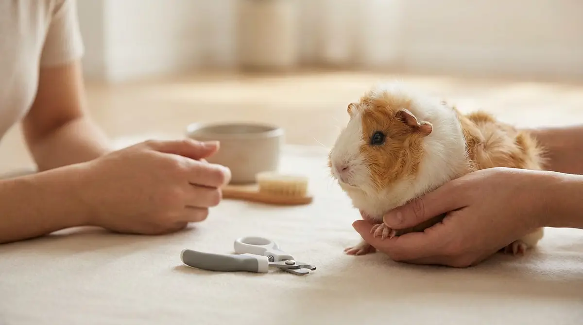 モルモットの爪切りのやり方5ステップ