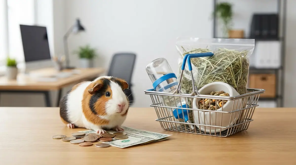 モルモット飼育にかかる費用【初期費用・月々の維持費】