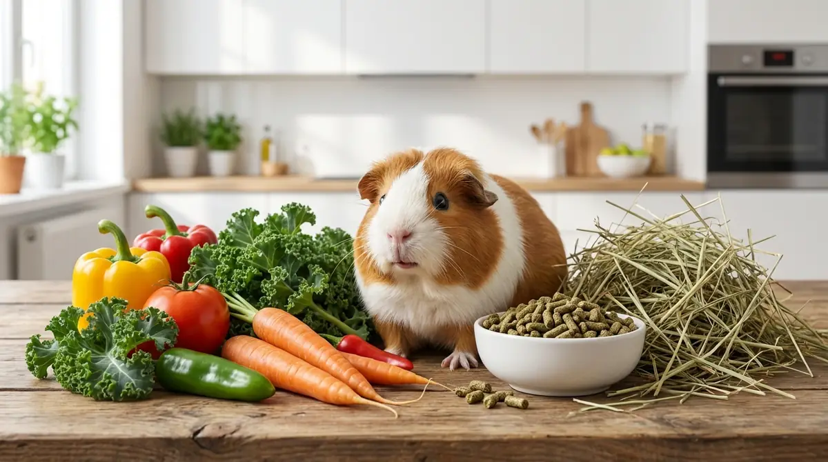 モルモットの餌と食事管理【与え方の基本】