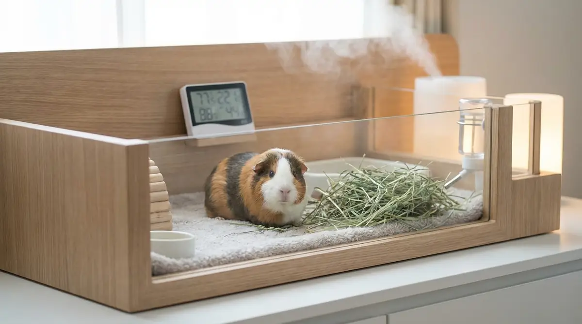 モルモット飼育の温度・湿度管理【適温早見表】