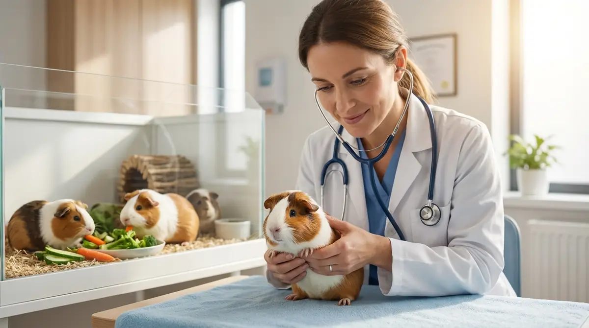 モルモットの健康管理と病気の早期発見