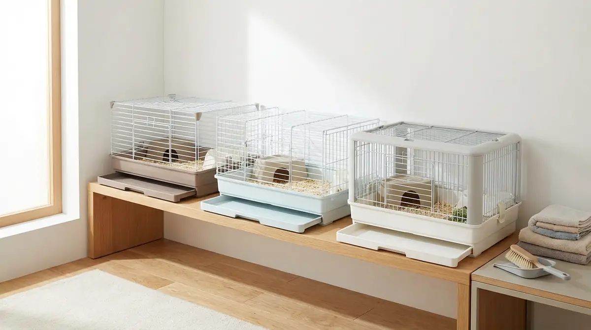 【結論】掃除しやすいモルモット用ケージおすすめTOP3