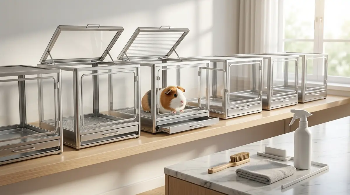 【全7商品を徹底比較】掃除のしやすさで選ぶモルモット用ケージ