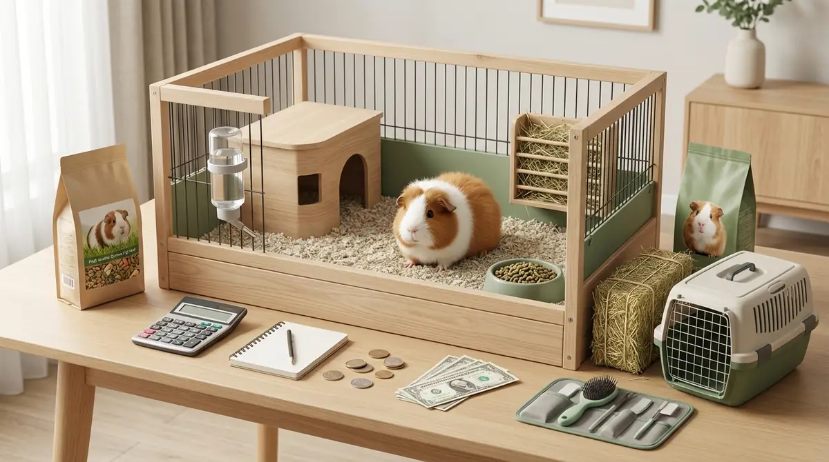 モルモットの初期費用はいくら？飼い始めに必要なものと内訳