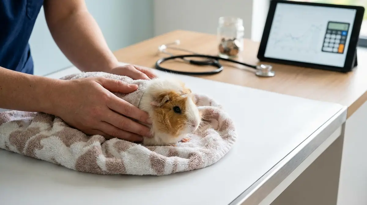 モルモットの医療費はいくらかかる？病気・ケガへの備え