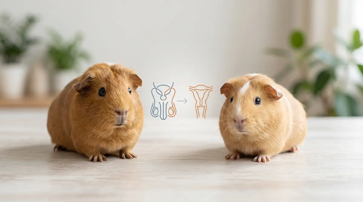 モルモットのオスメスの見分け方【図解付き】