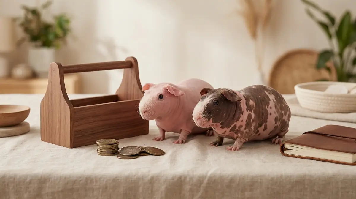 毛がないモルモットの値段と購入方法