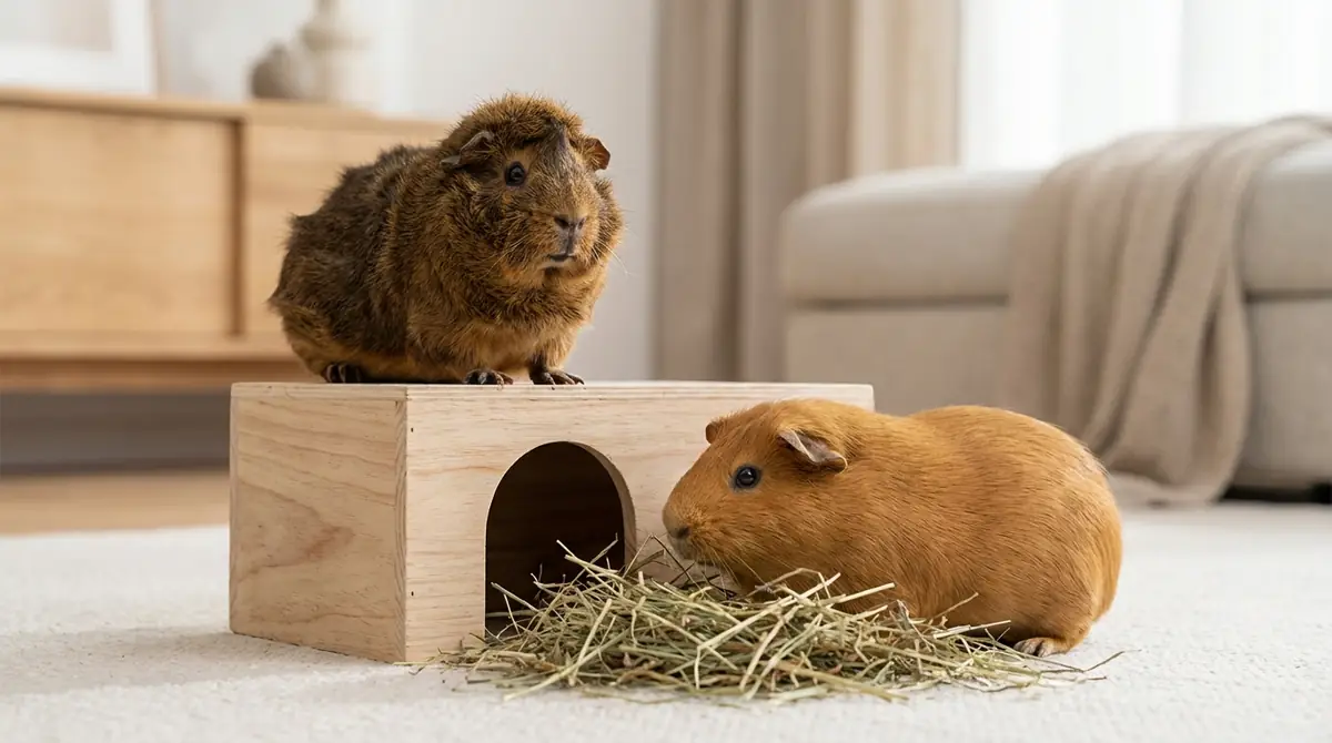 モルモットのオスの性格と特徴