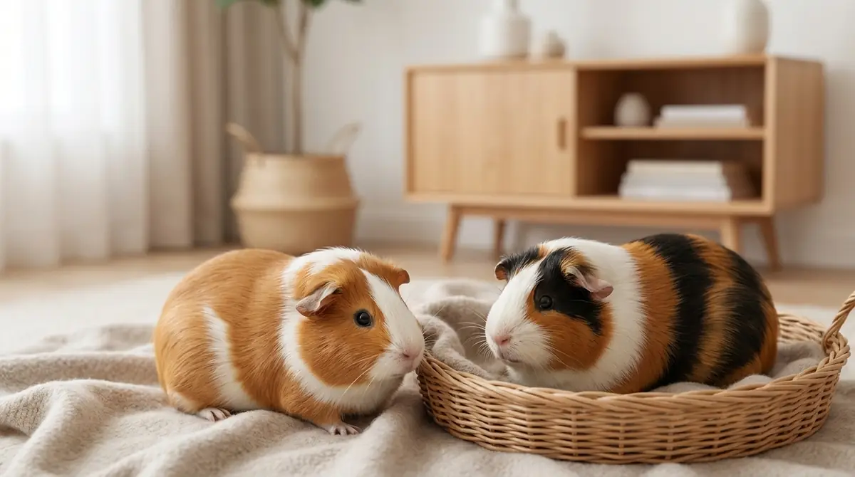 モルモットを多頭飼いする場合のオスメスの組み合わせ