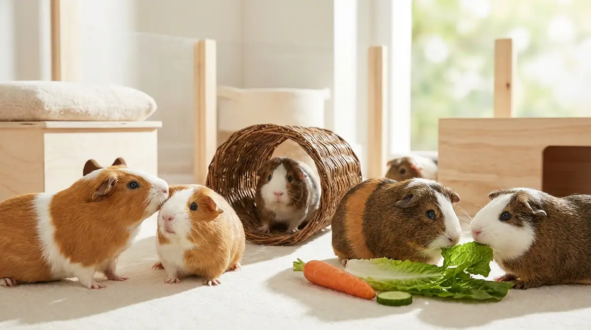 モルモットに共通する5つの性格特徴