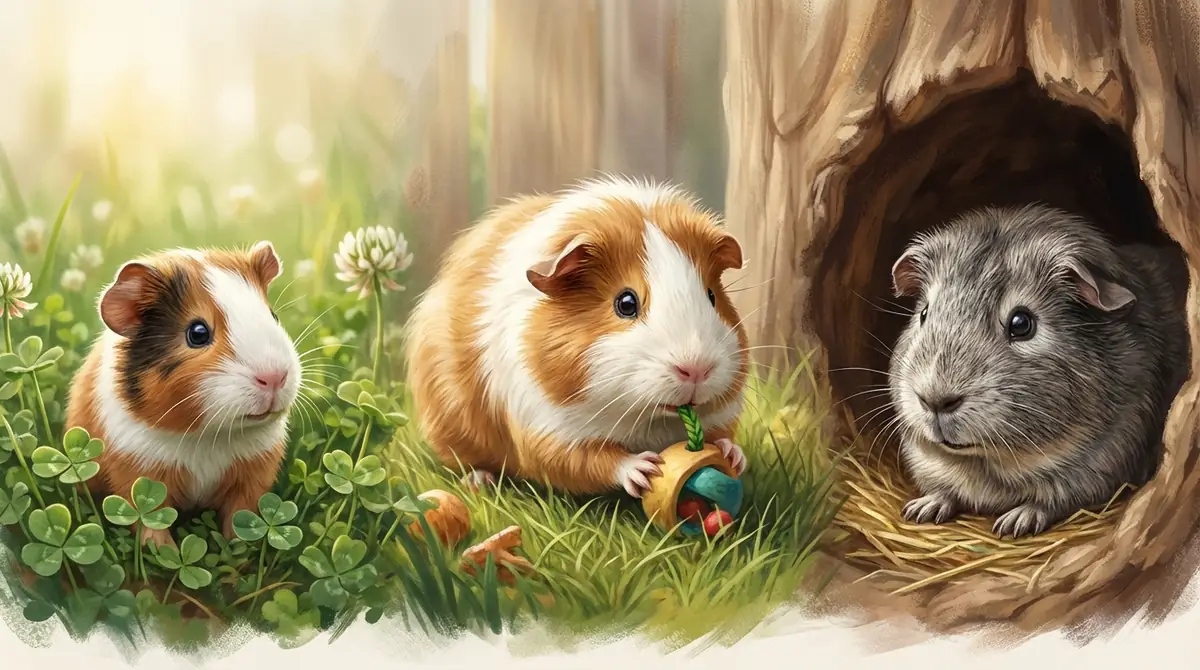 年齢で変わる?モルモットの性格変化