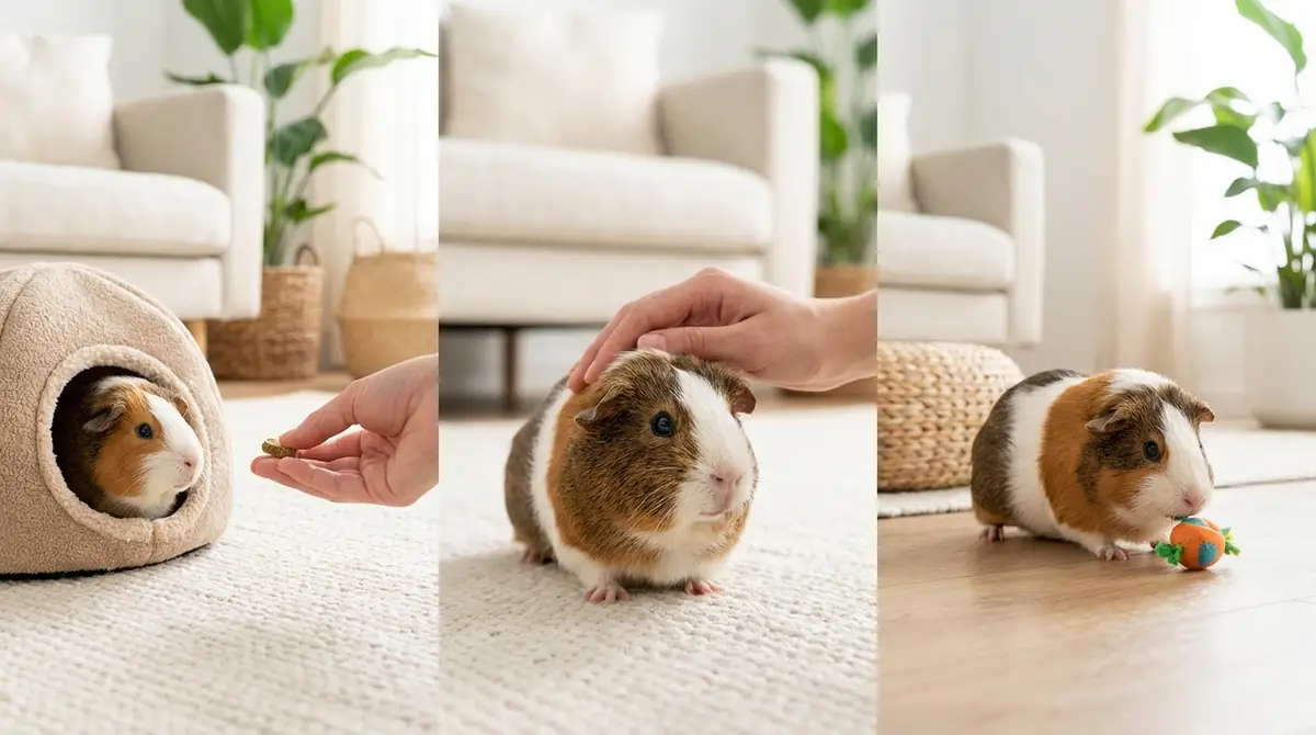 モルモットの性格タイプ別・上手な接し方