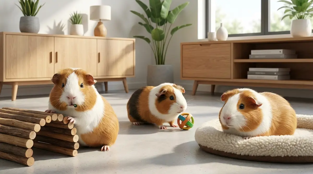 モルモットの性格が悪い?問題行動の原因と対処法