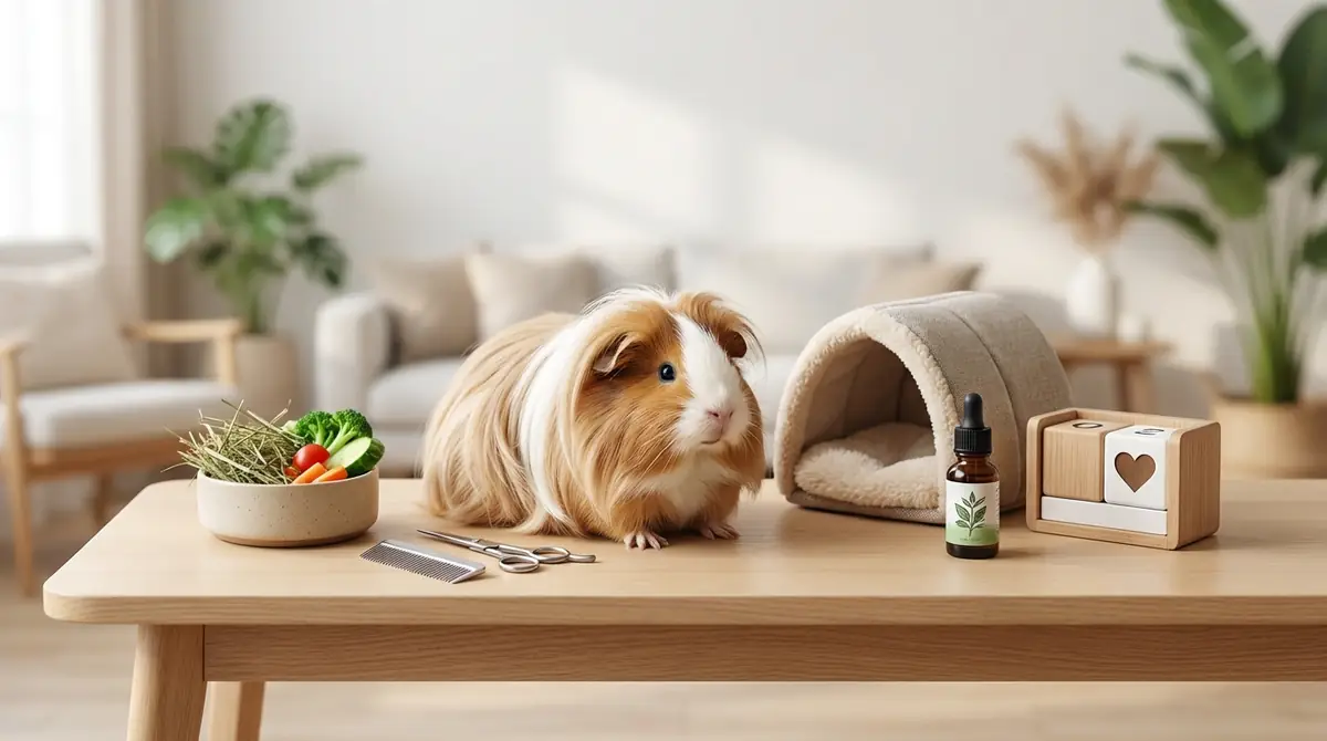 長毛モルモットを迎える前に確認すべき5つのこと