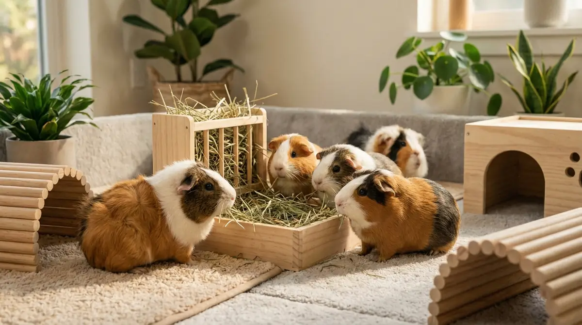 モルモット多頭飼いのメリット5つ