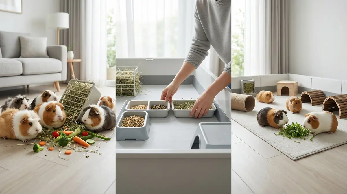 モルモット多頭飼いのデメリット5つと対策