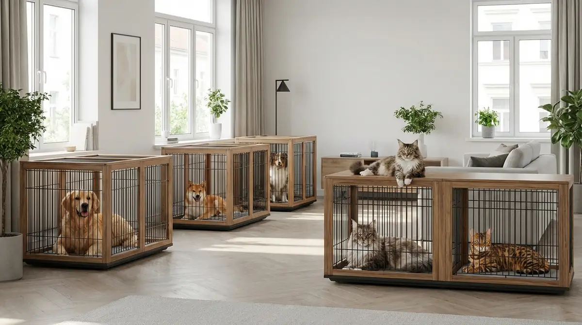 多頭飼いのケージレイアウト|広さ・配置の基本