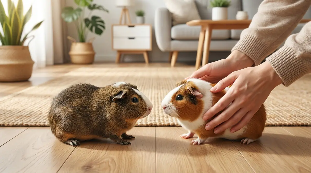 モルモットが喧嘩したときの対処法