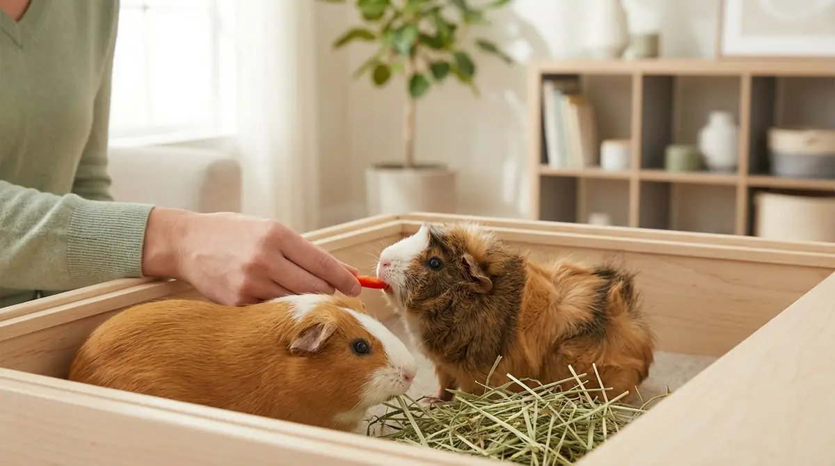 モルモットは初心者でも飼える？飼い方の難易度と魅力