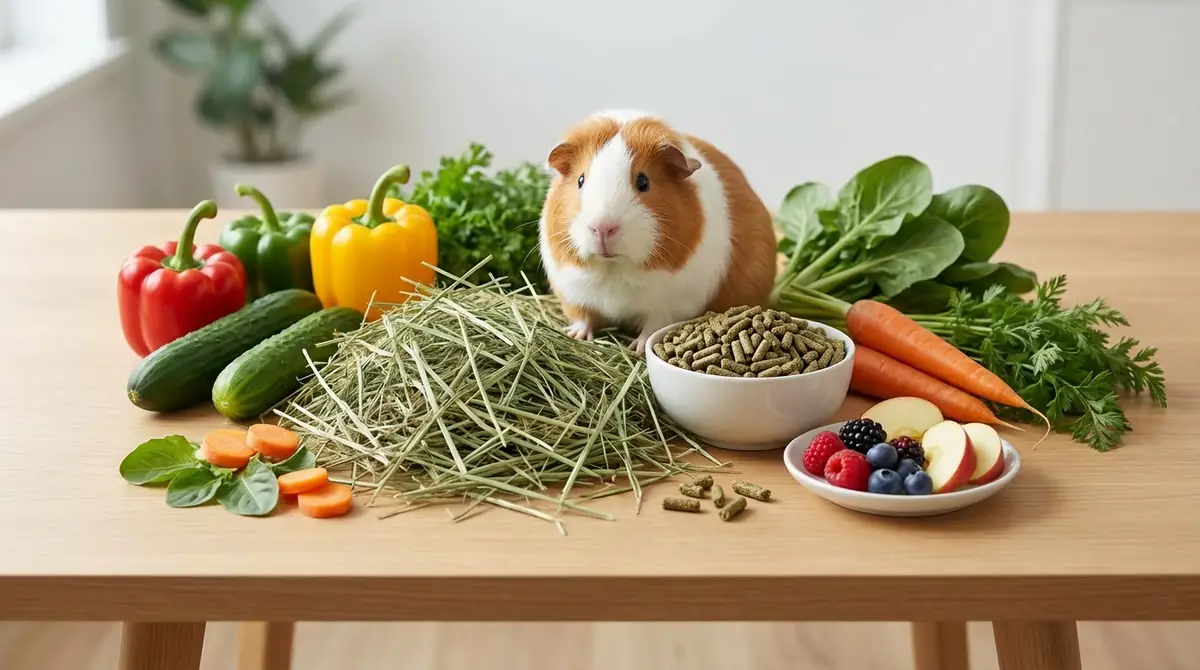 モルモットの餌｜主食・副食・おやつの与え方