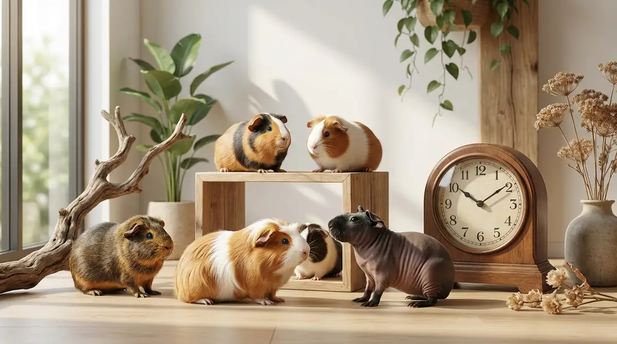 モルモットの平均寿命は何年?品種別の違いも解説