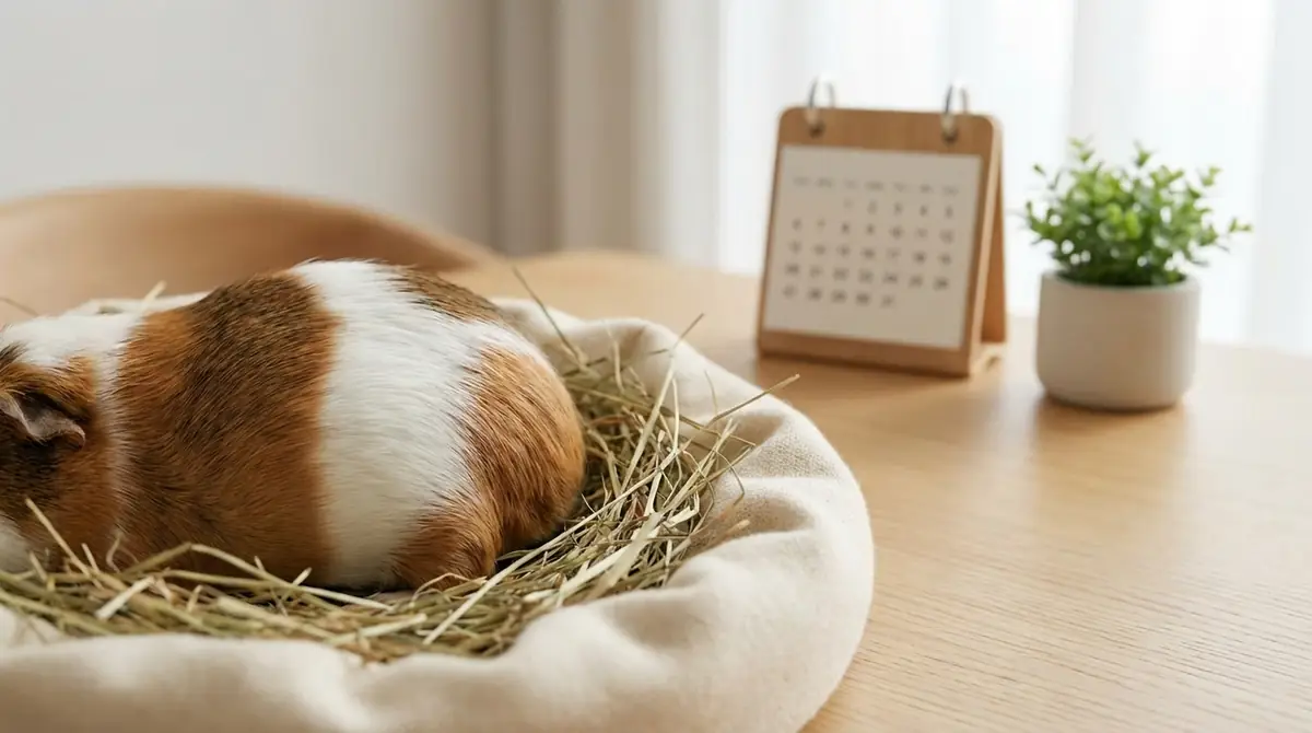 【結論】モルモットの妊娠期間は平均63〜68日（約2ヶ月）