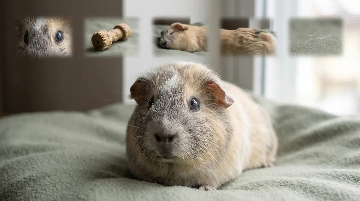 モルモットの老化サイン【見逃しやすい5つの変化】