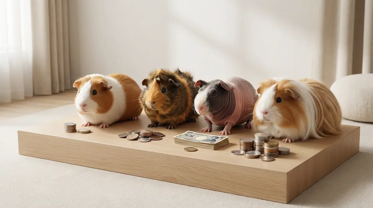 モルモットの値段相場は3,000〜50,000円｜種類別の価格一覧