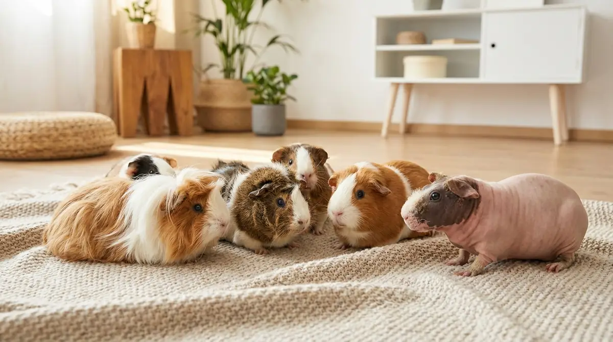 モルモット全8種類の特徴・性格・値段を徹底解説