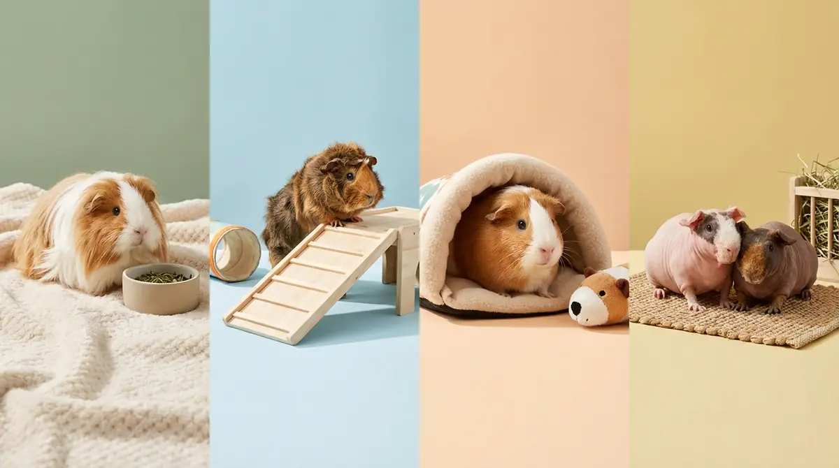 あなたにぴったりのモルモットはどの種類？タイプ別診断