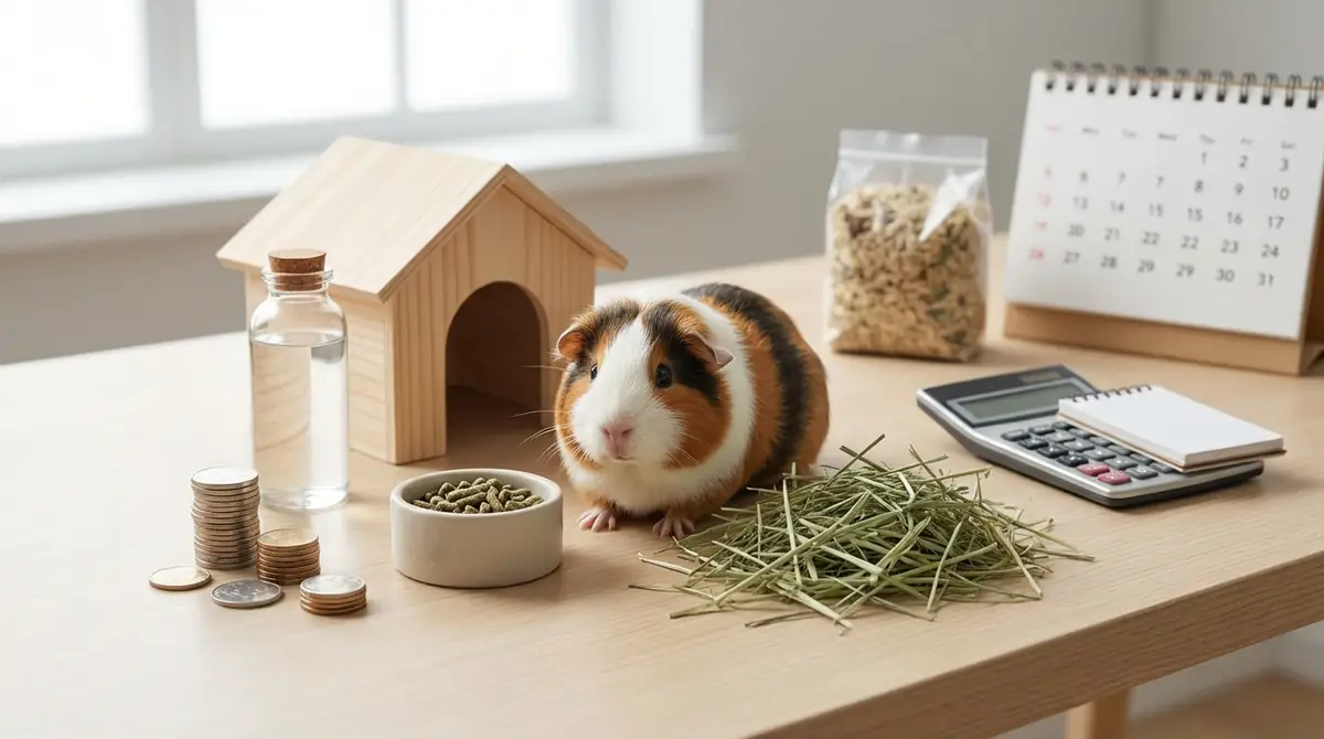 モルモットの初期費用と毎月のランニングコスト
