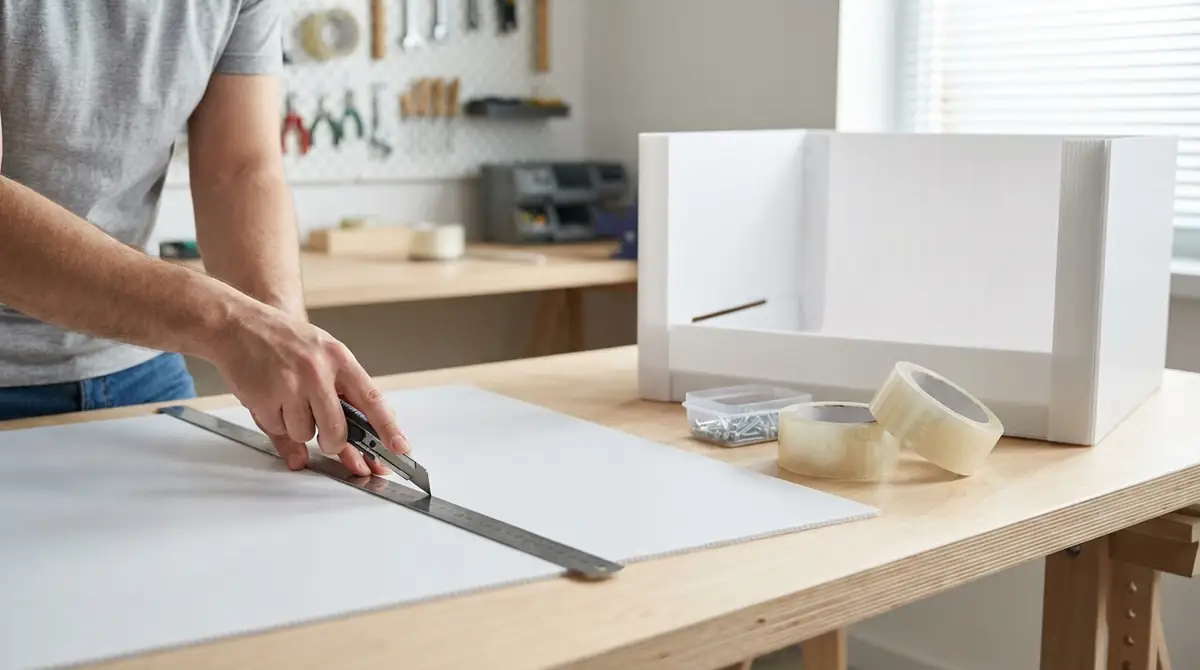 【作り方②】プラダンで作る見た目スッキリな手作りケージ