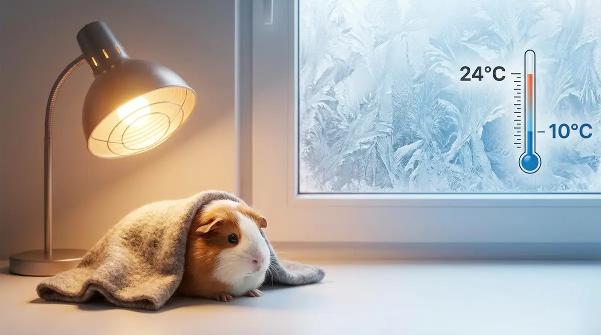 モルモットが温度変化に弱い3つの理由