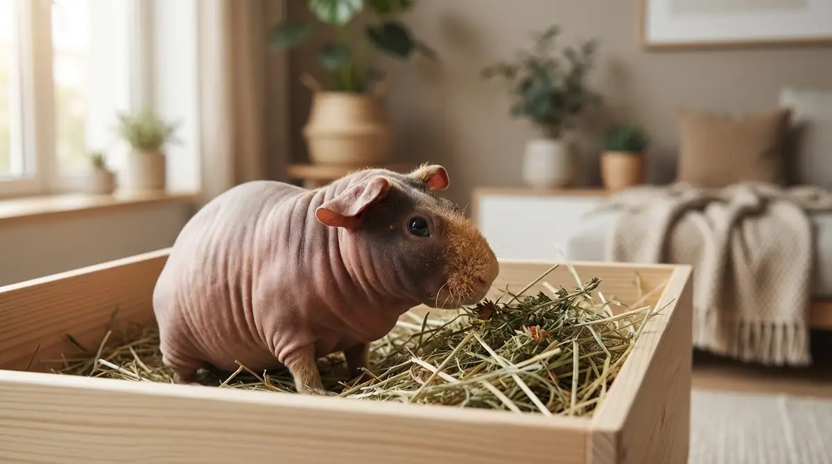 スキニーギニアピッグとは?毛がないモルモットの基本情報