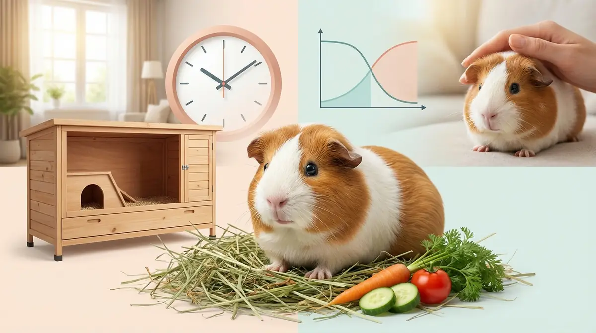 モルモットの平均寿命を左右する4つの要因