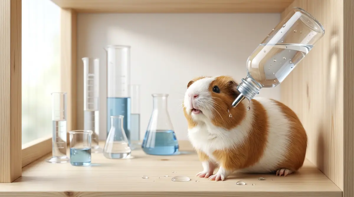 モルモットの1日の飲水量｜体重別の目安早見表