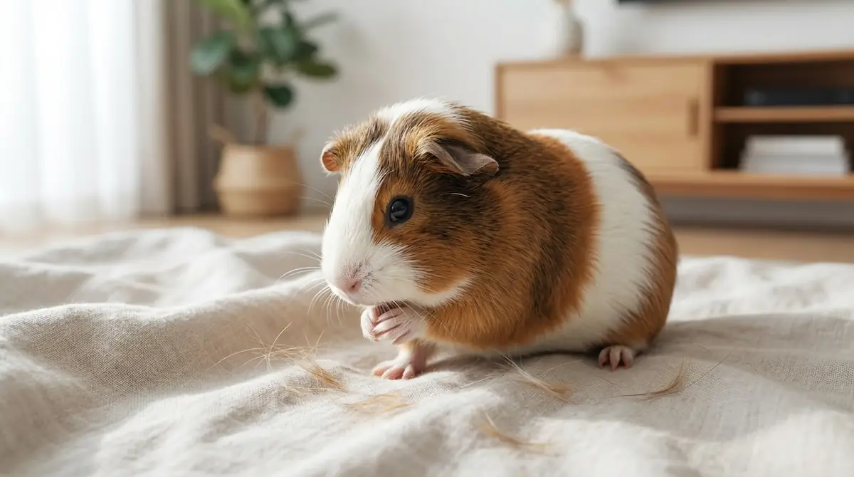 モルモットの毛が抜けるのは正常？病気？まず結論から