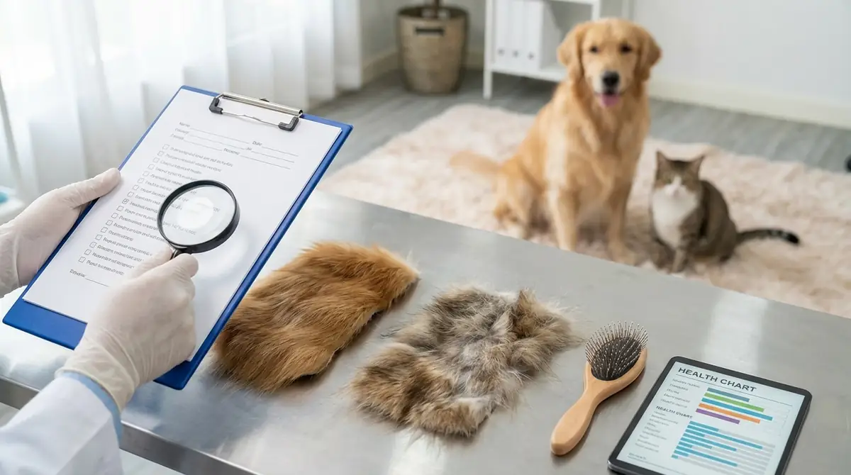 【セルフチェック】正常な換毛か病気か判断するチェックリスト