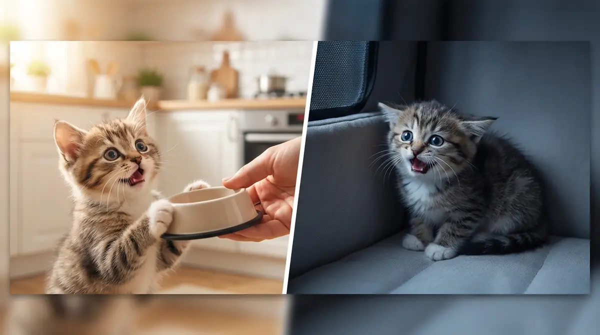 【要求・不安】訴えかける鳴き声の種類2つ