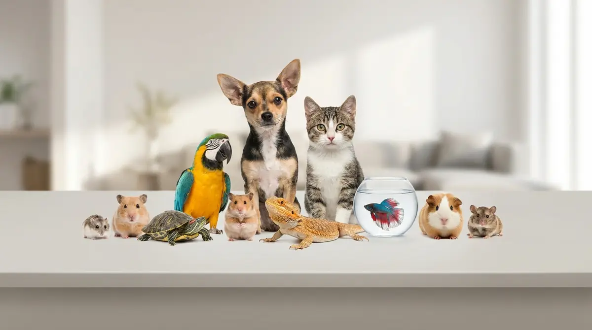 【比較表】この記事で扱う代表的な種類の特徴・飼育難易度・価格を一目で確認