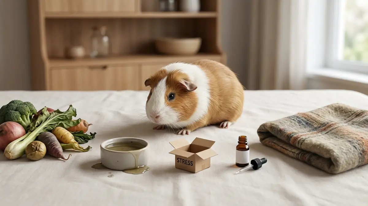 モルモットが下痢になる5つの原因