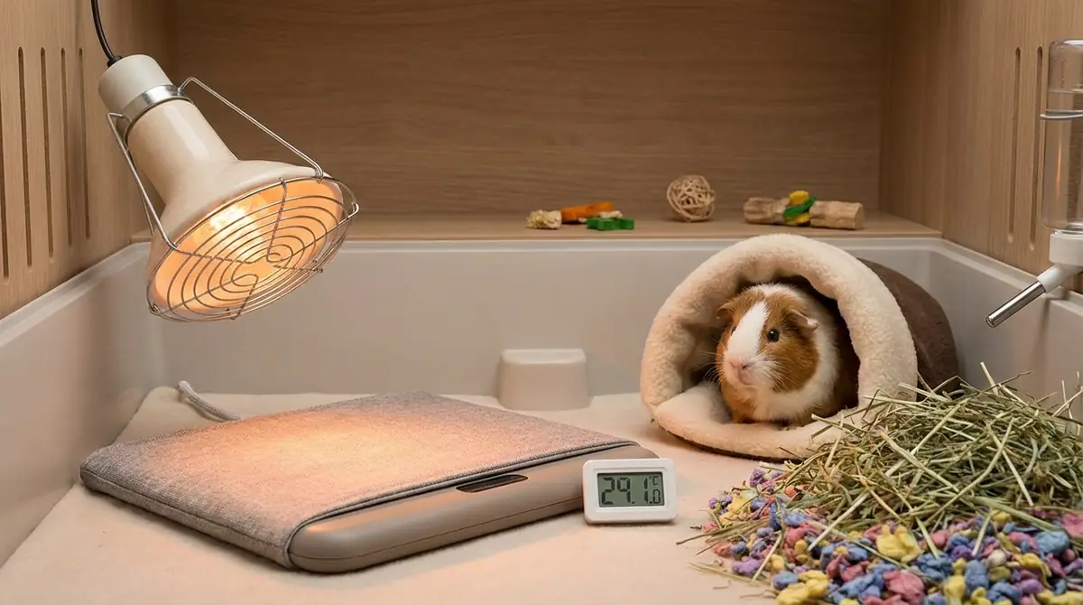 モルモット用ヒーターの選び方と使用上の注意点