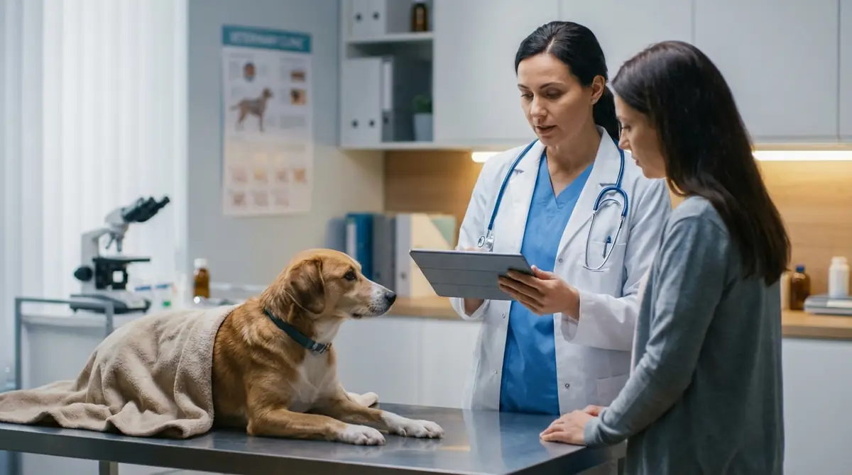 動物病院での下痢の診察・治療の流れと費用目安