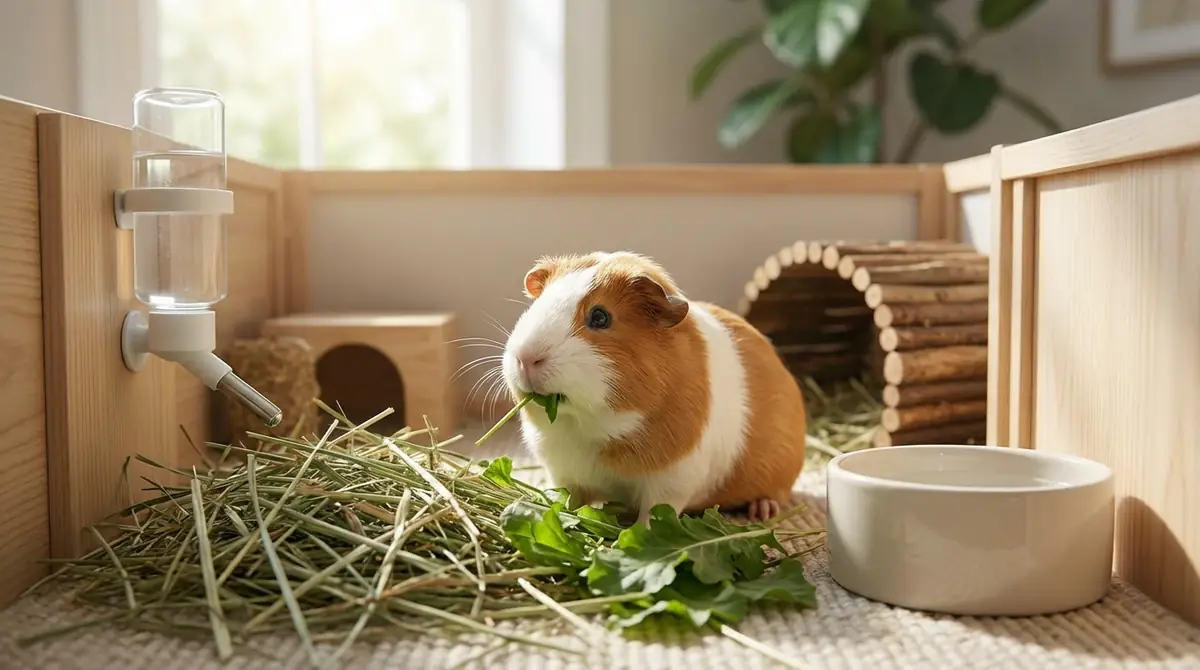モルモットの下痢を繰り返さないための予防と日常ケア