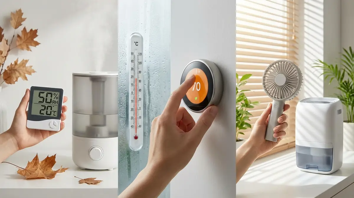 温度・湿度管理の方法｜季節別の対策