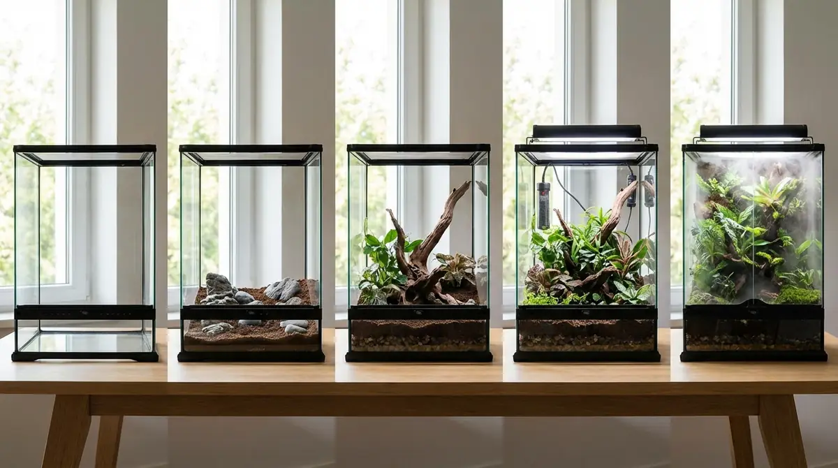 飼育環境セッティングの5ステップ