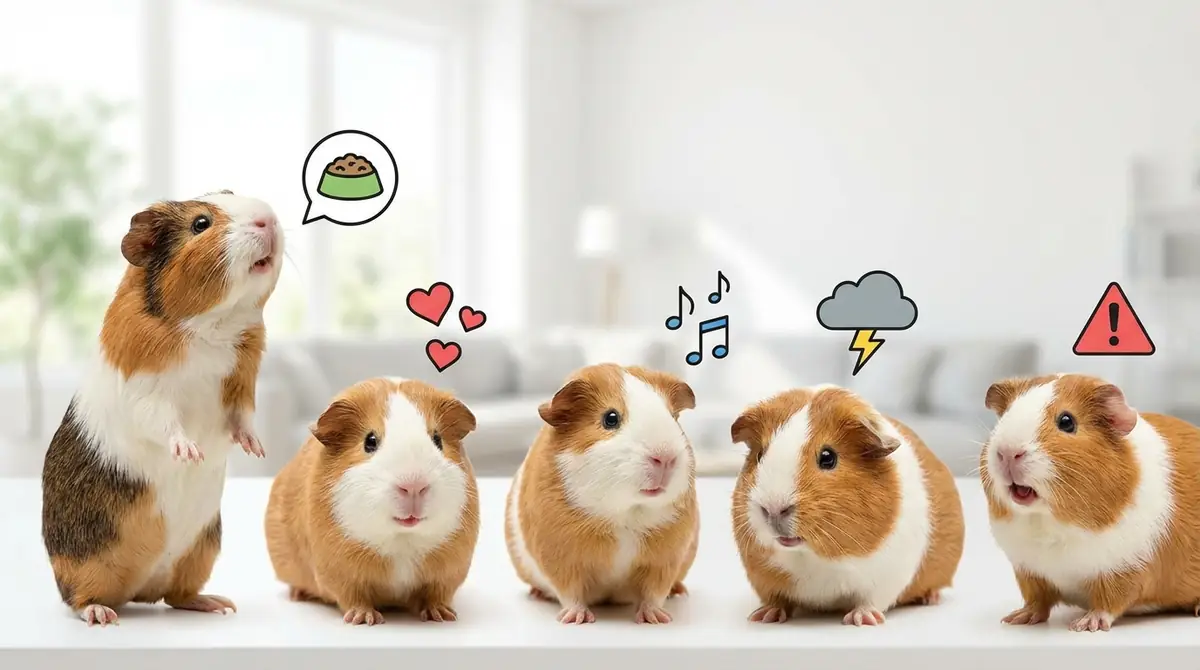 【早見表】モルモットの鳴き声の種類と意味がひと目でわかる一覧